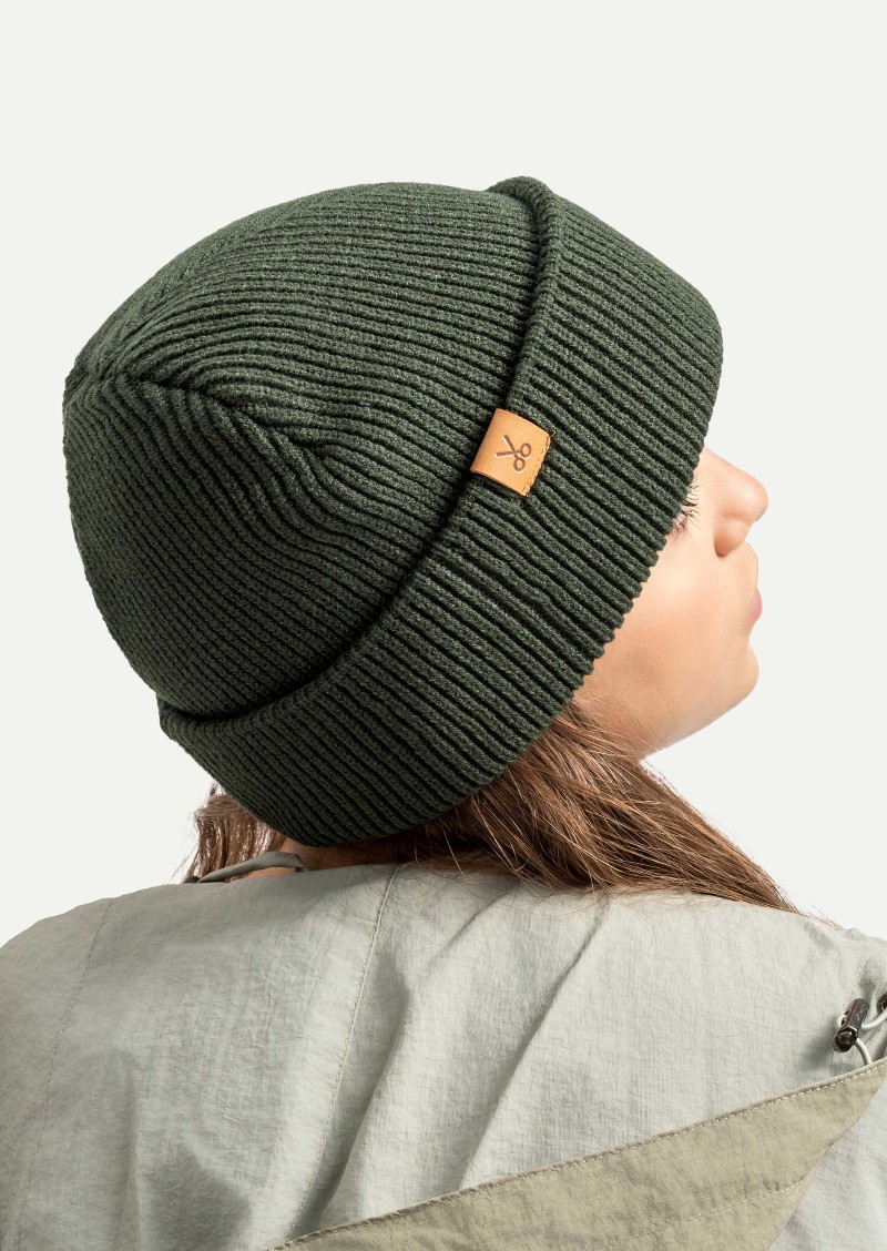 KAFT Jungle Unisex Ribbed Knit Beanie Kapelo - Jungle - 4